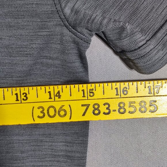 Under Armour Active wear golf polo shirt youth size M grey loose fit - Picture 7 of 8